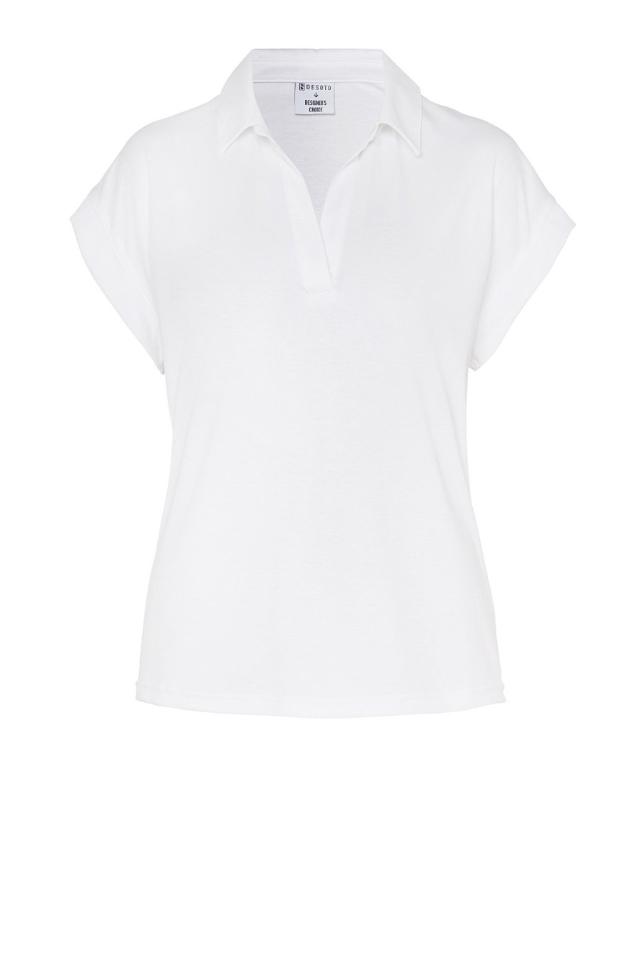 Women Desoto | Jersey Blouse »Fiona« White