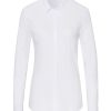 Women Desoto | Jersey Blouse »Pia« White