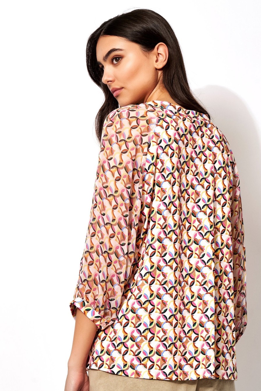 Women Desoto | Jersey Blouse »Layla« Multicolour