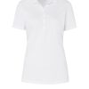 Pique Series Desoto | Polo Shirt »Ada« White