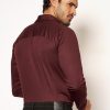 Men Desoto | Jersey Shirt »Kent« Burgundy