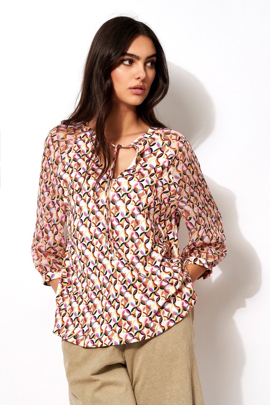 Women Desoto | Jersey Blouse »Layla« Multicolour