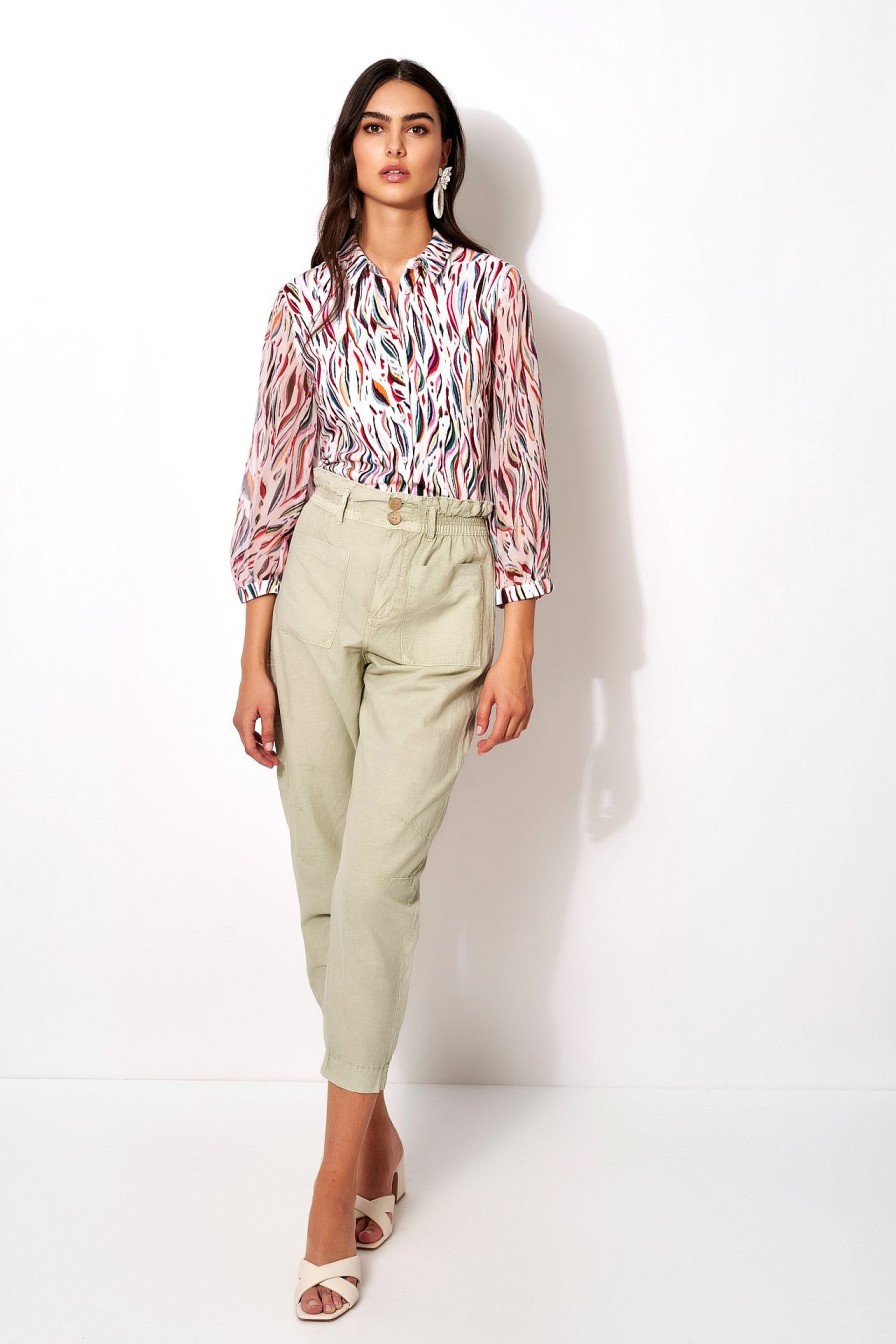 Women Desoto | Jersey Blouse »Pia« Multicolour