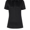 Pique Series Desoto | Polo Shirt »Ada« Black